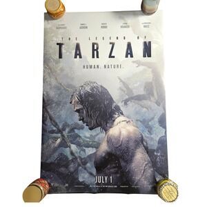 The Legend of Tarzan 2016 Original Promo Movie Poster 27x40 Alexander Skarsgard